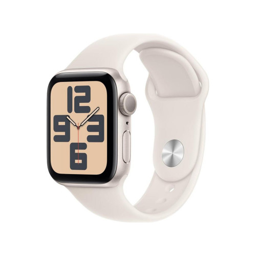Apple Watch SE 2 GPS 40mm Starlight Aluminium Case w. Starlight Sport Band - S/M (MXEF3) б/у